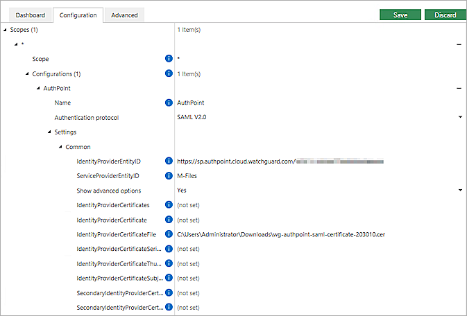 Screenshot of M-Files, picture5