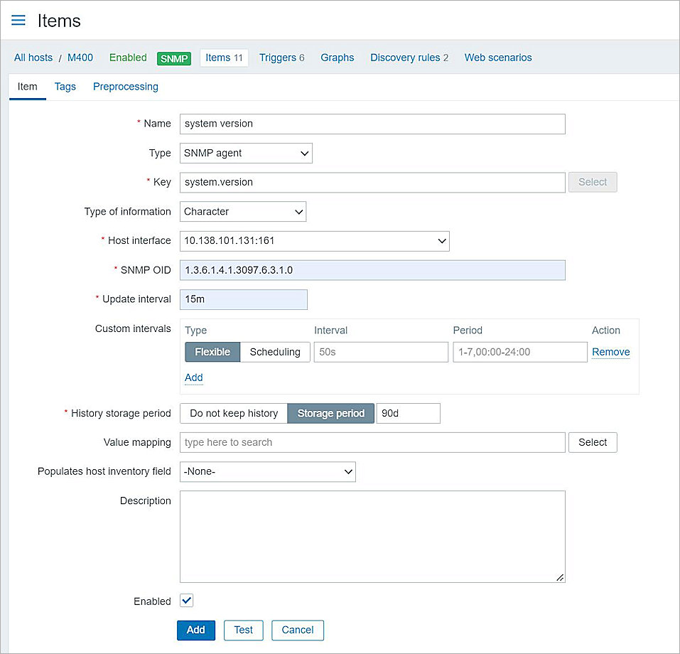 Zabbix Integration Guide