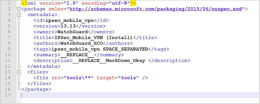 Chocolatey for Installation of WatchGuard Endpoint Software