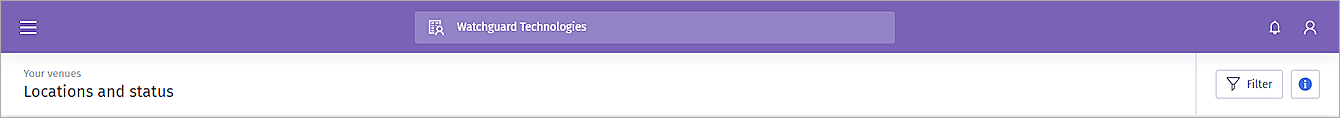 Screenshot of the Purple Wi-Fi portal main page