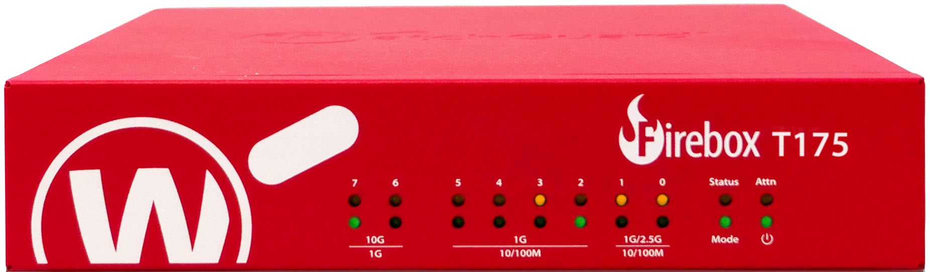Front view of the Firebox T175