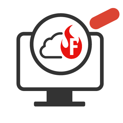 Monitor FireCloud icon.