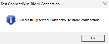 Screen shot of WatchGuard Agent Onboarding application, confirmation dialog box