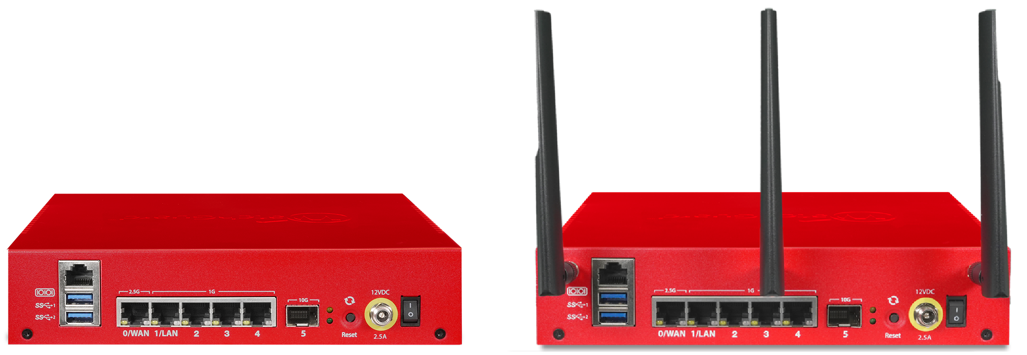 Photo of the T145 and T145-W rear view