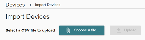 Screenshot of the Choose a File button