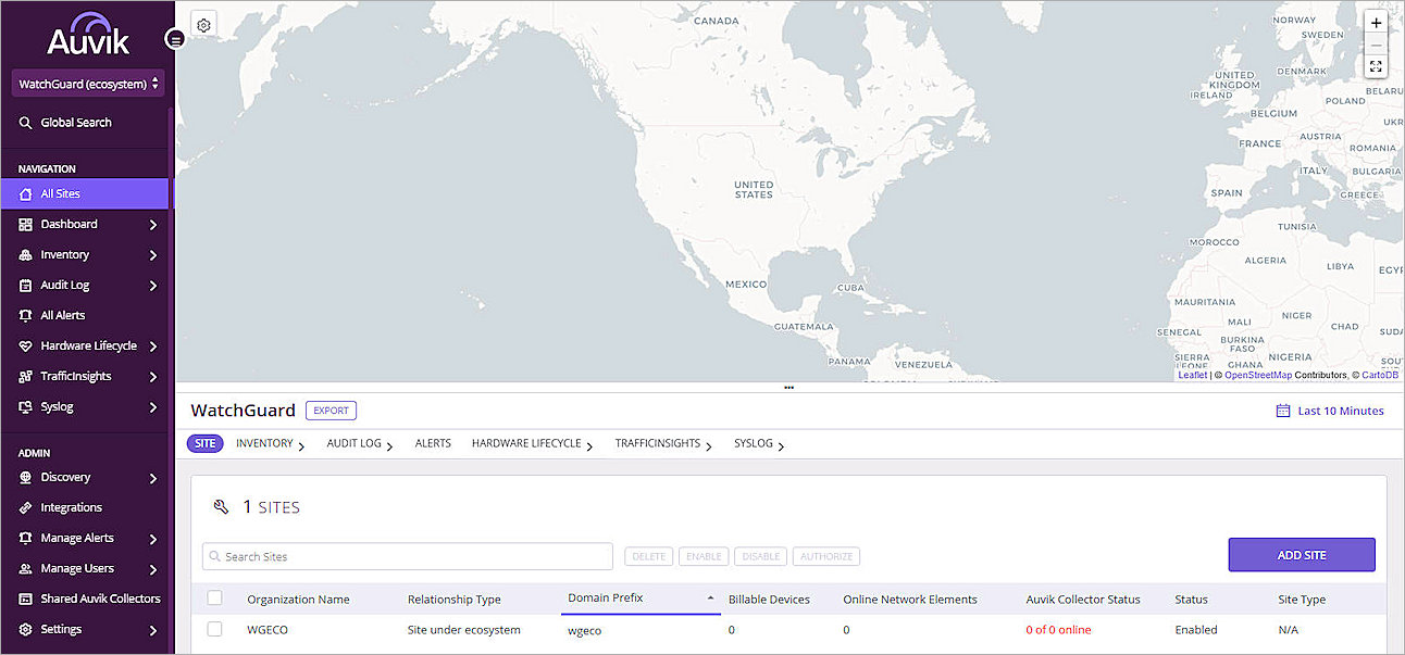 Auvik Integration with Wi-Fi in WatchGuard Cloud Access Points
