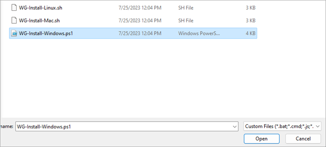 Screenshot of the NinjaOne Endpoint Security Integration folder in Windows