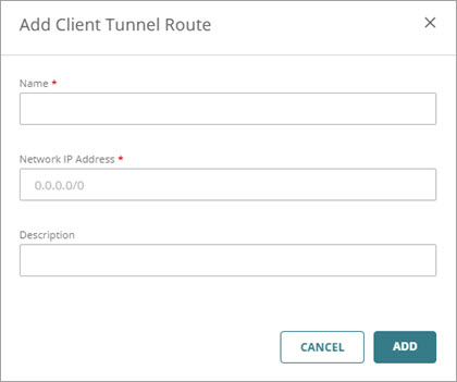 Screen shot of the Add Custom Network dialog box