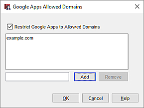 HTTPS プロキシ アクション - Google Domain を許可します