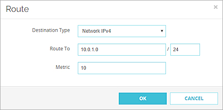 ルート セクションのスクリーン ショット