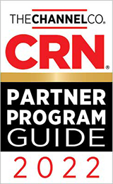 CRN Partner Program Guide Winner 2022 award badge