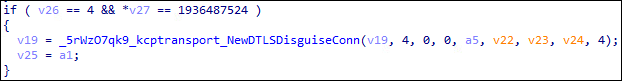 IDA view showing NoisyS0cks main functions, including service execution and scheduled task creation routines