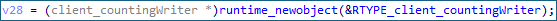 IDA view showing NoisyS0cks main functions, including service execution and scheduled task creation routines
