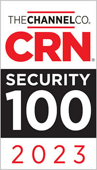 CRN - 20 Coolest Network Security Companies of 2023 award badge