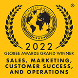 2022 Globee Awards Grand Winner award badge 