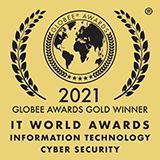 2021 Globee Awards Gold Winner badge