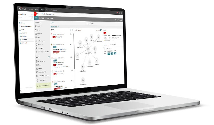 WatchGuard Endpoint Security on an open laptop