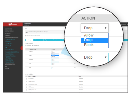 Screenshot: Intrusion Prevention Service