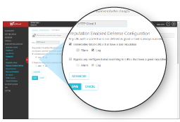 Screenshot: Reputation Enabled Defense