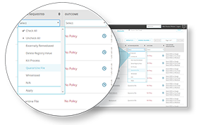 Screenshot: Host Ransomware Prevention