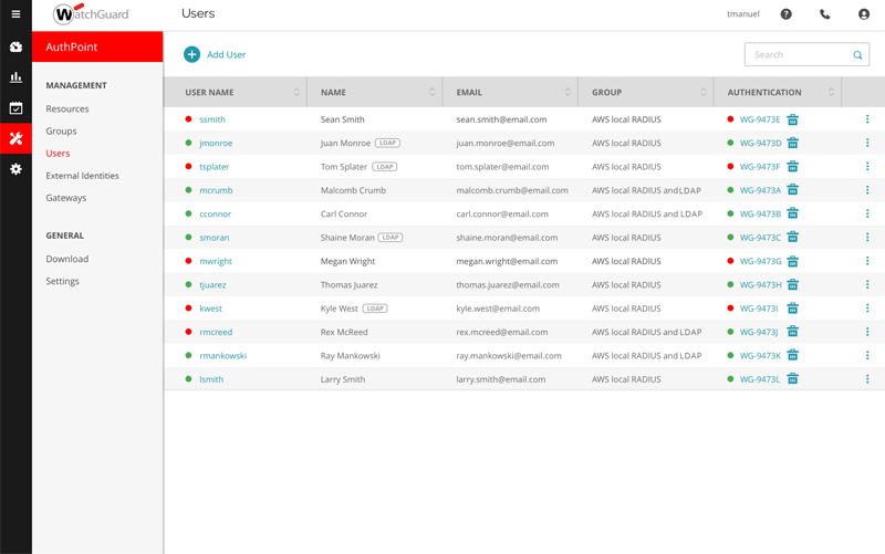 AuthPoint Cloud Management | WatchGuard Technologies
