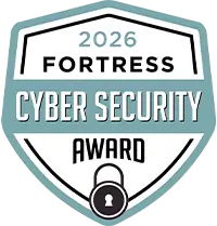 2026 Fortress Cybersecurity Award shield
