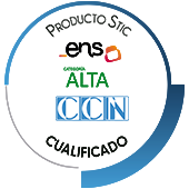 Logo: National Cryptological Center of Spain (CCN) certification and ENS