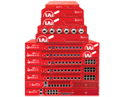 stack of red Firebox appliances