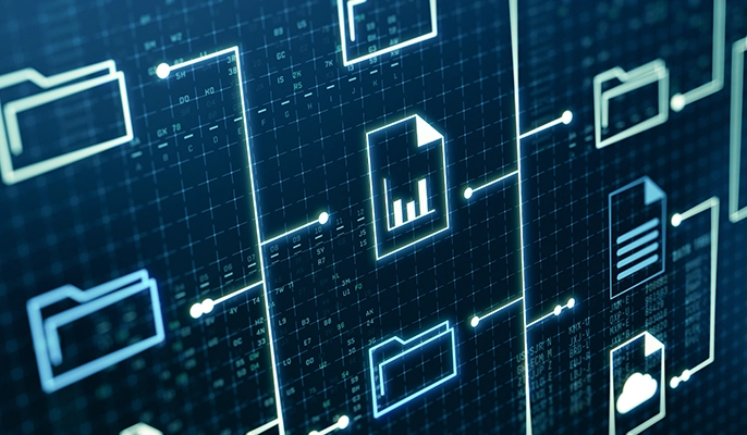 Network Files abstract image