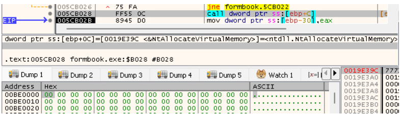 Formbook malware script