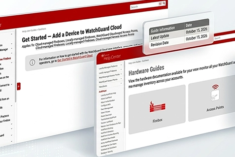 Network Security help doc pages