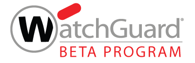Logotipo: Programa beta de WatchGuard