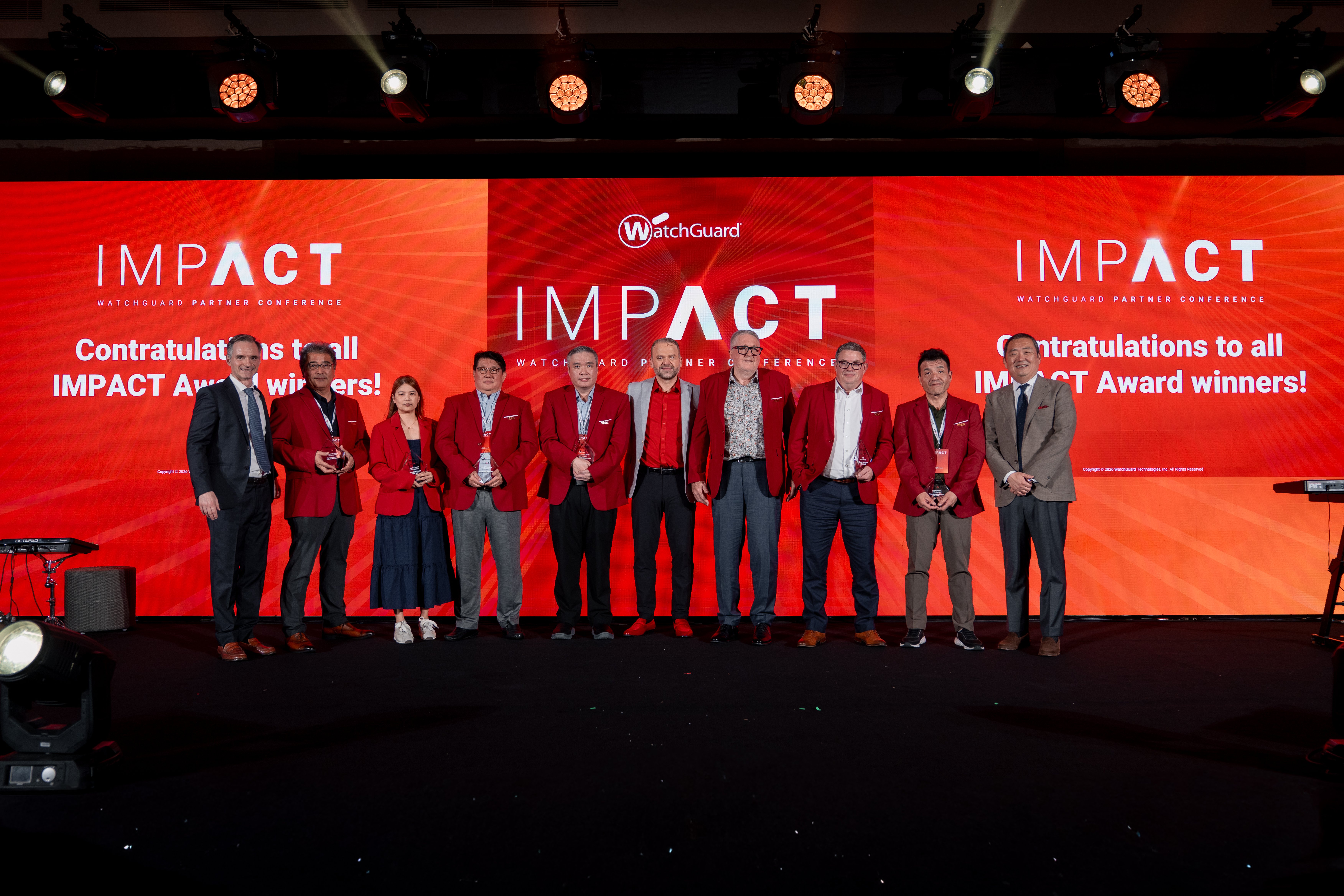 Award winners from Impact Partner Conference in Bali, Indonesia