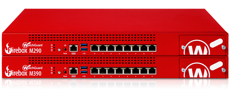 WatchGuard Firebox M290 and M390 firewalls