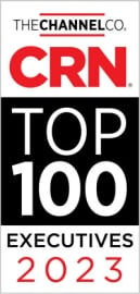 2023 CRN Top 100 Executives award badge