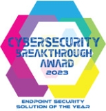 2023 CyberSecurity Breakthrough Award for Endpoint Security Solution of the Year