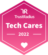2023 TrustRadius Tech Cares Award Badge