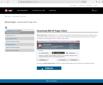 F5 BIG-IP Client GitHub doppelganger page