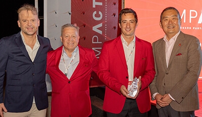 Grupo GTD award winners with WatchGuard executives
