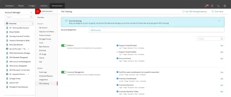 Enlarge WatchGuard + ConnectWise integration screen