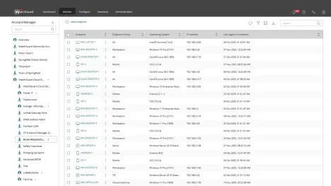 Enlarge WatchGuard Agent screen