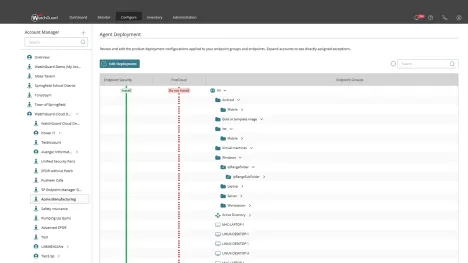 Enlarge WatchGuard Agent screen