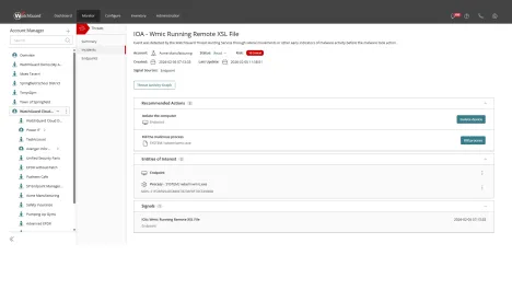 Enlarge WatchGuard Cloud dashboard