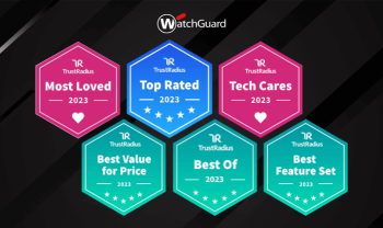 We’re thrilled to share that WatchGuard has been recognized in the 2023 TrustRadius Best Of Awards! 