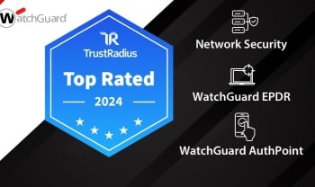 TrustRadius recognized WatchGuard’s AuthPoint, Endpoint Security, and Network Security solutions with a total of nine 2024 Top Rated Awards