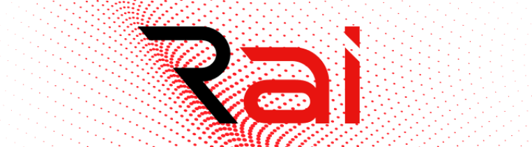Red Ai text and dots