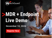 WatchGuard Endpoint + MDR Live Demo-11-10-2026