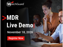 WatchGuard MDR Live Demo - 11-18-2026