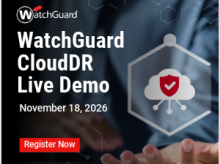 WatchGuard CloudDR Live Demo-11-18-2026