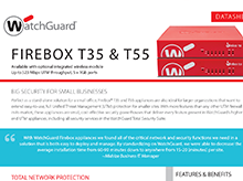 Datasheet: Firebox T35 & T55